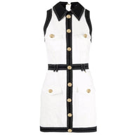 Denim Nautical Mini Dress