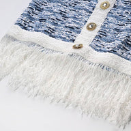 SET: Summer Tweed Top & Tassel Skirt