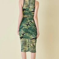 Tropical Mesh Dress
