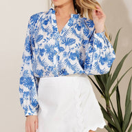 Scalloped Trim White Skort