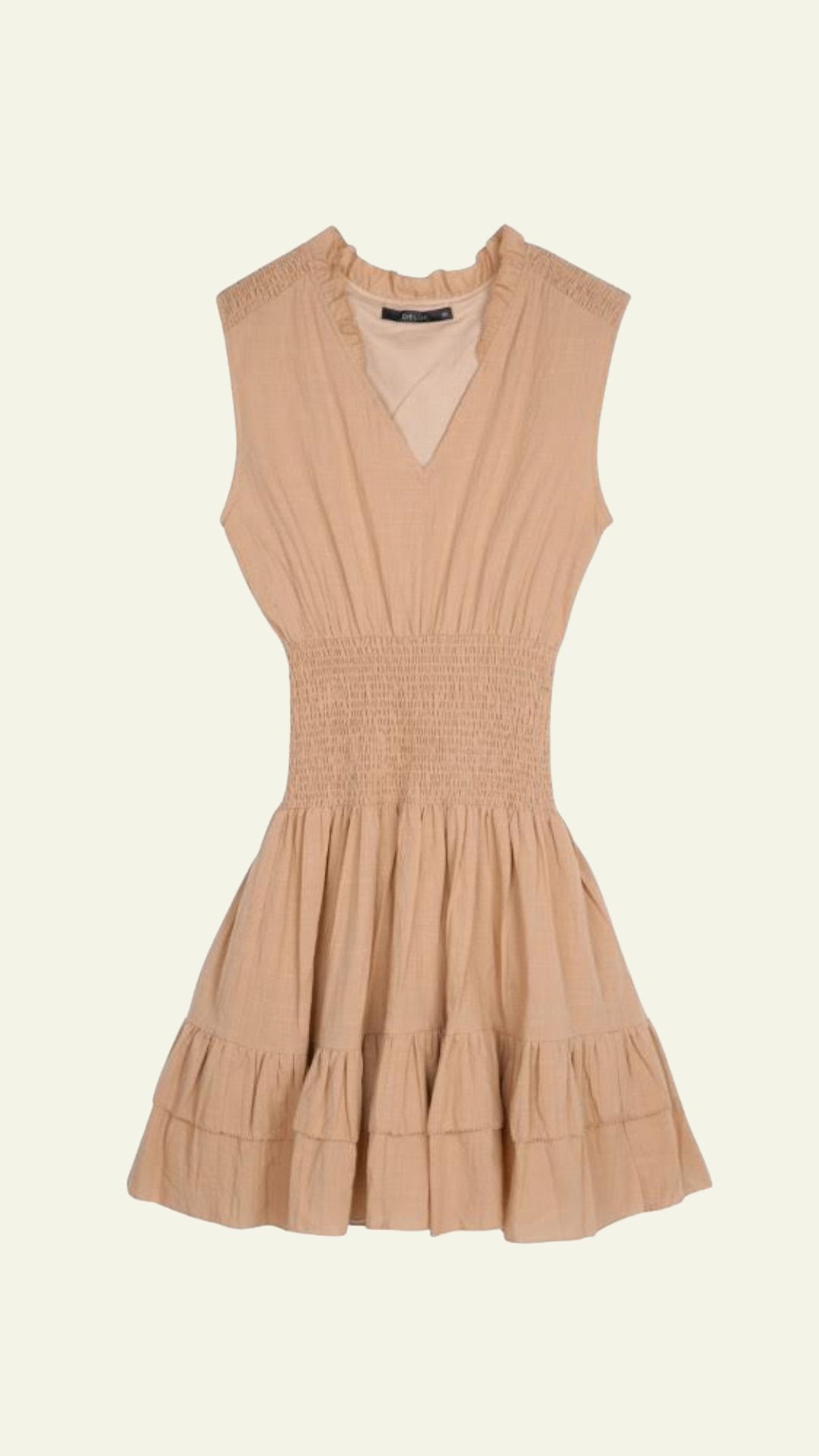 Delilah Dress | Tan