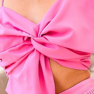 Bow Top | Hot Pink