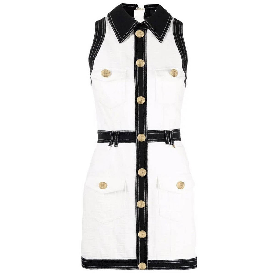 Denim Nautical Mini Dress