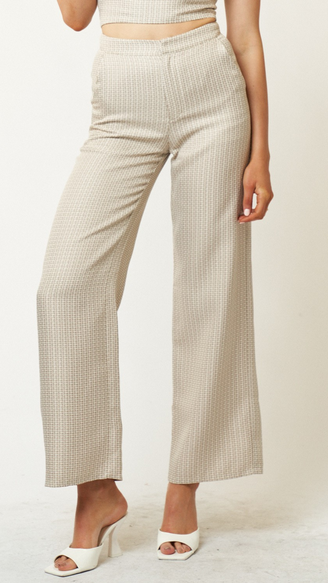 Tweed Straight Pant