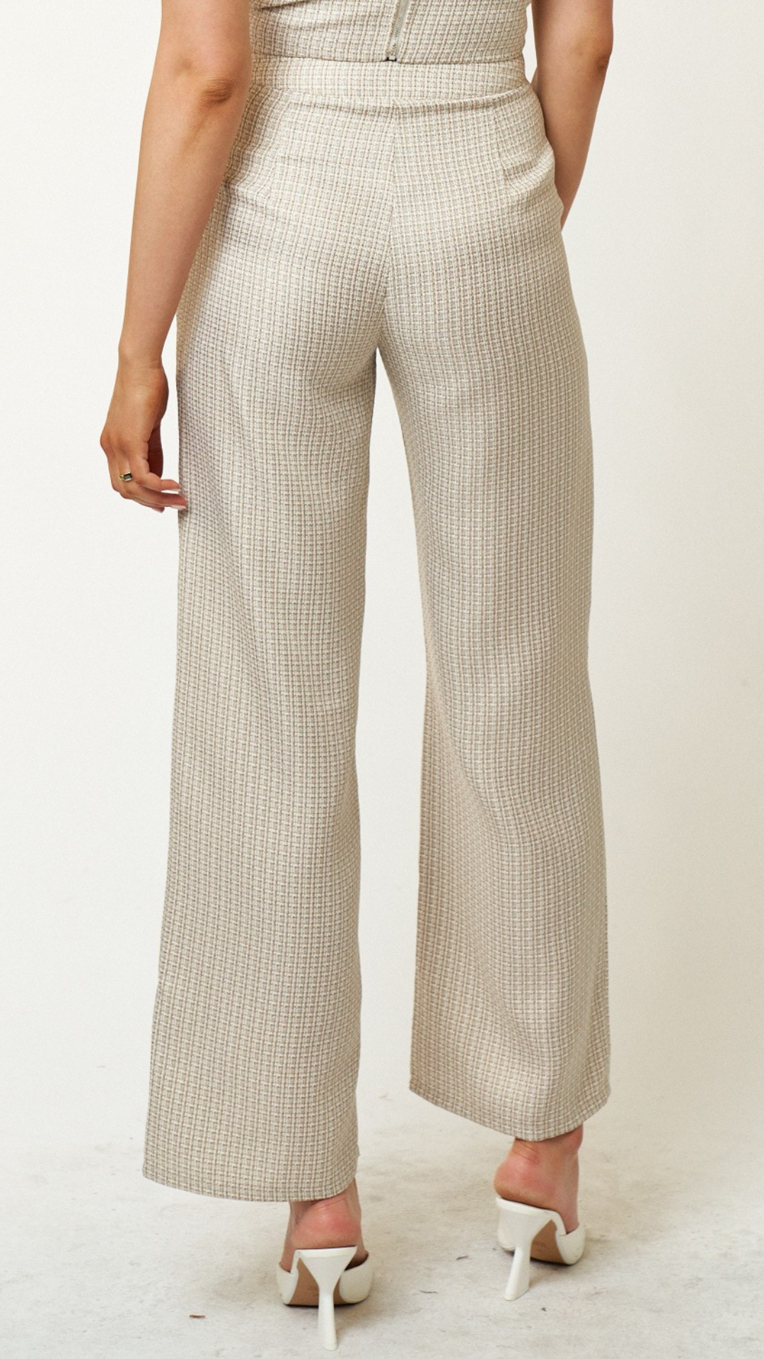 Tweed Straight Pant