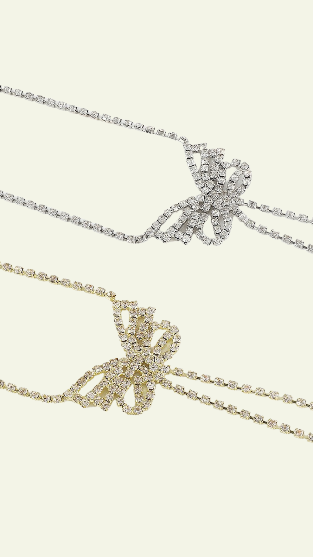 Gold Butterfly Body Chain