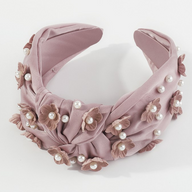 Flower Pearl Headband