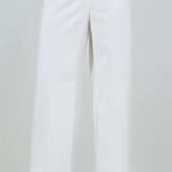 Ivory Satin Pants