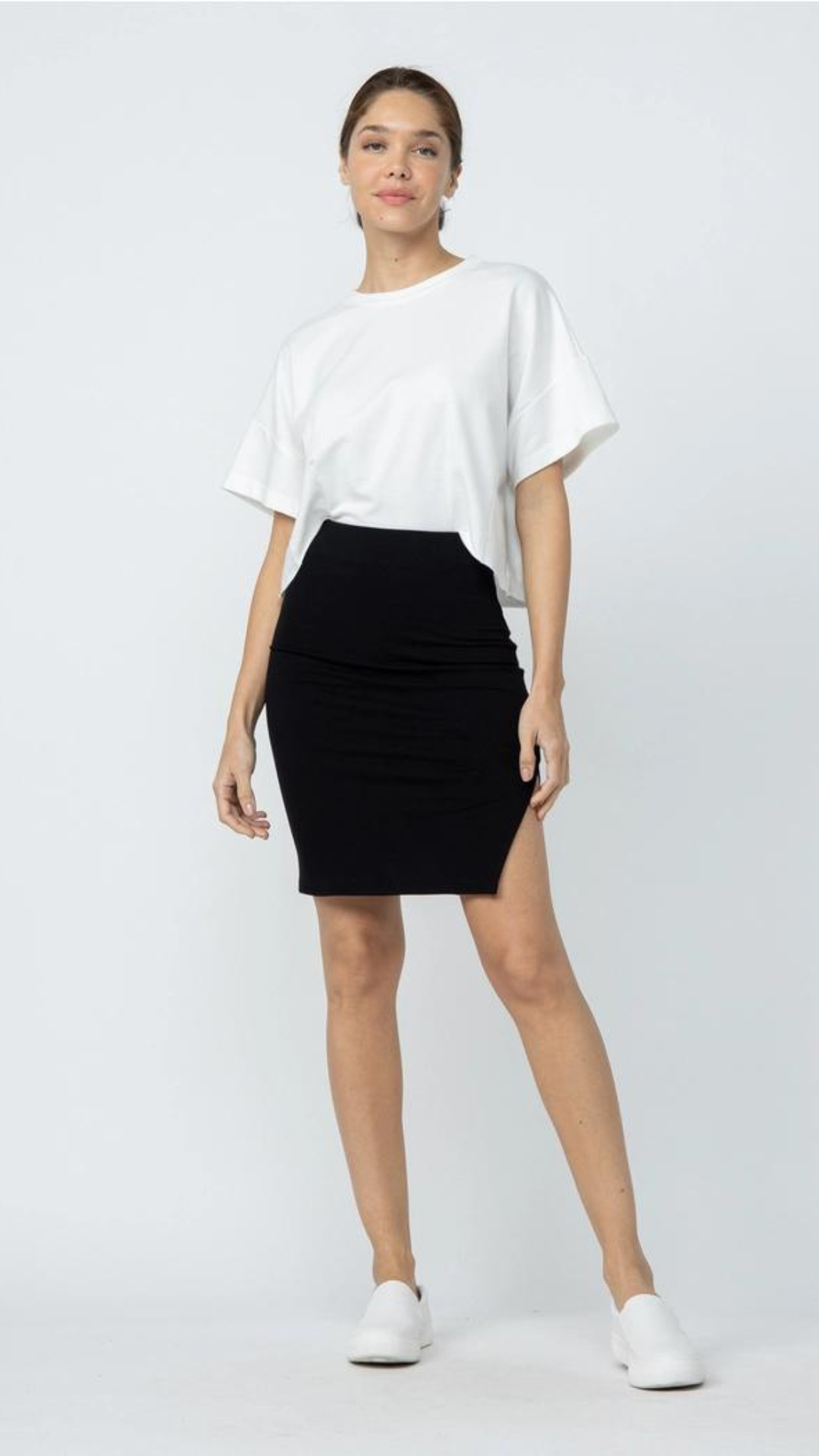 Black Basics Skirt