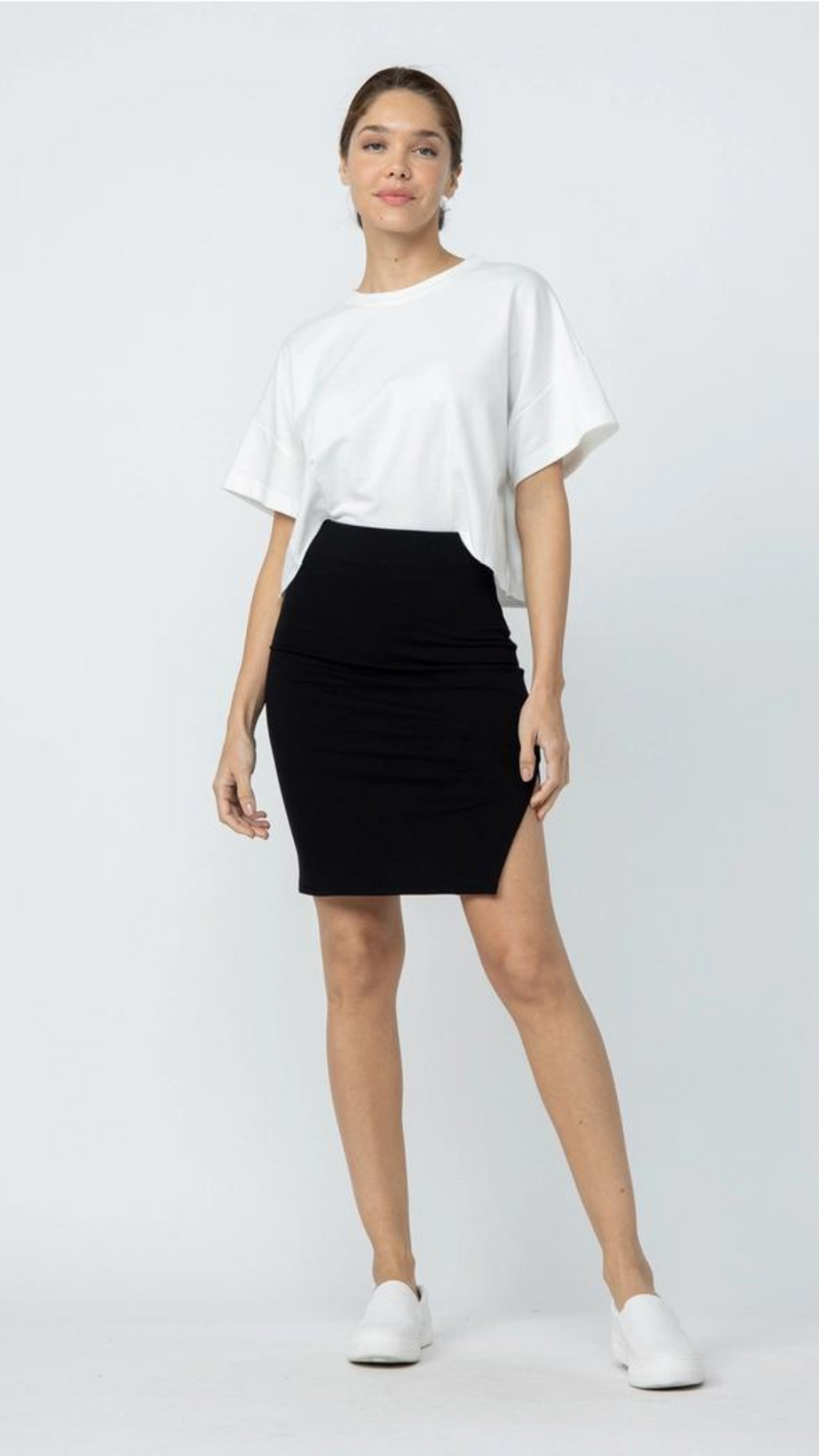 Black Basics Skirt
