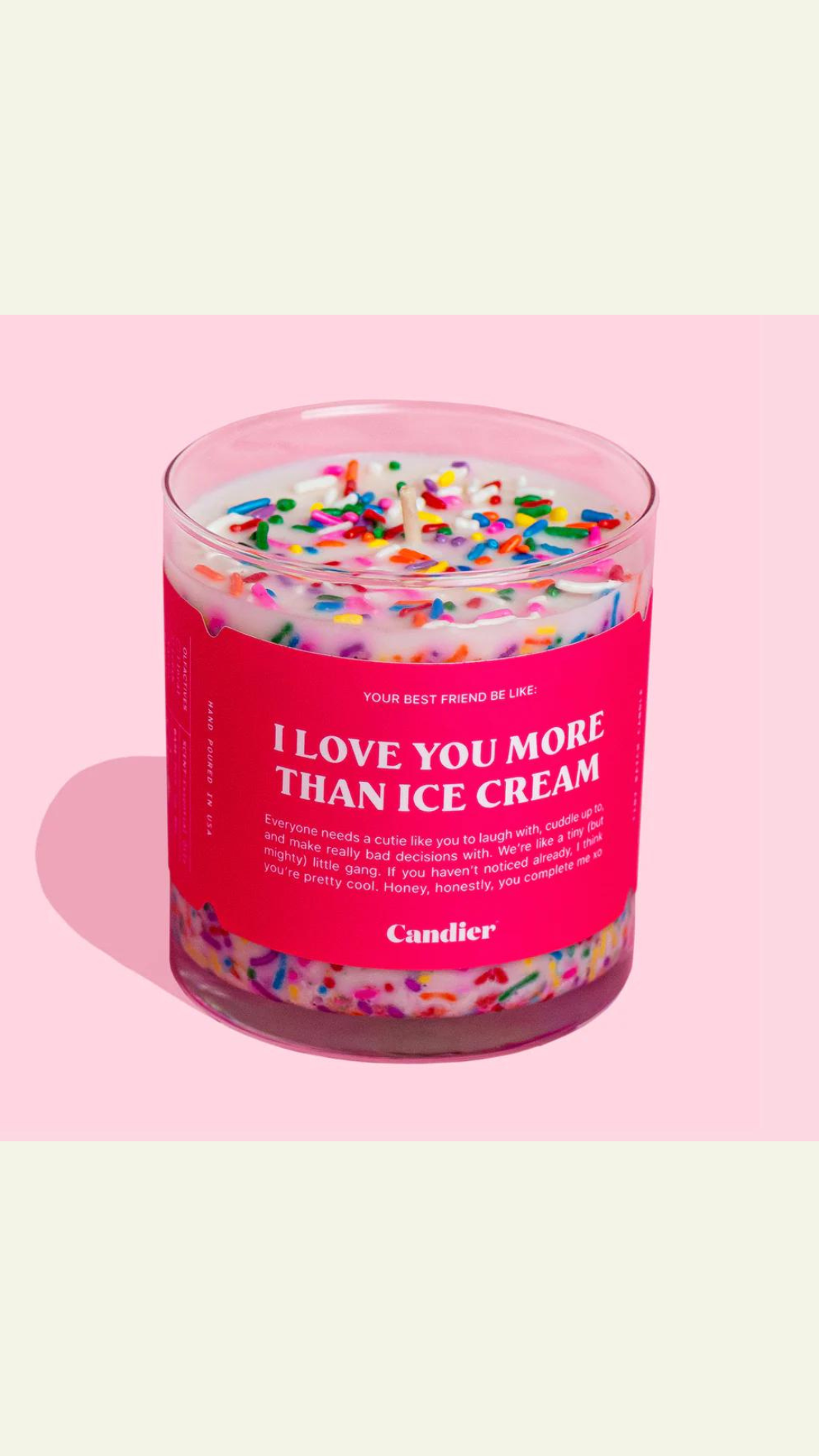I love You More than Ice Cream