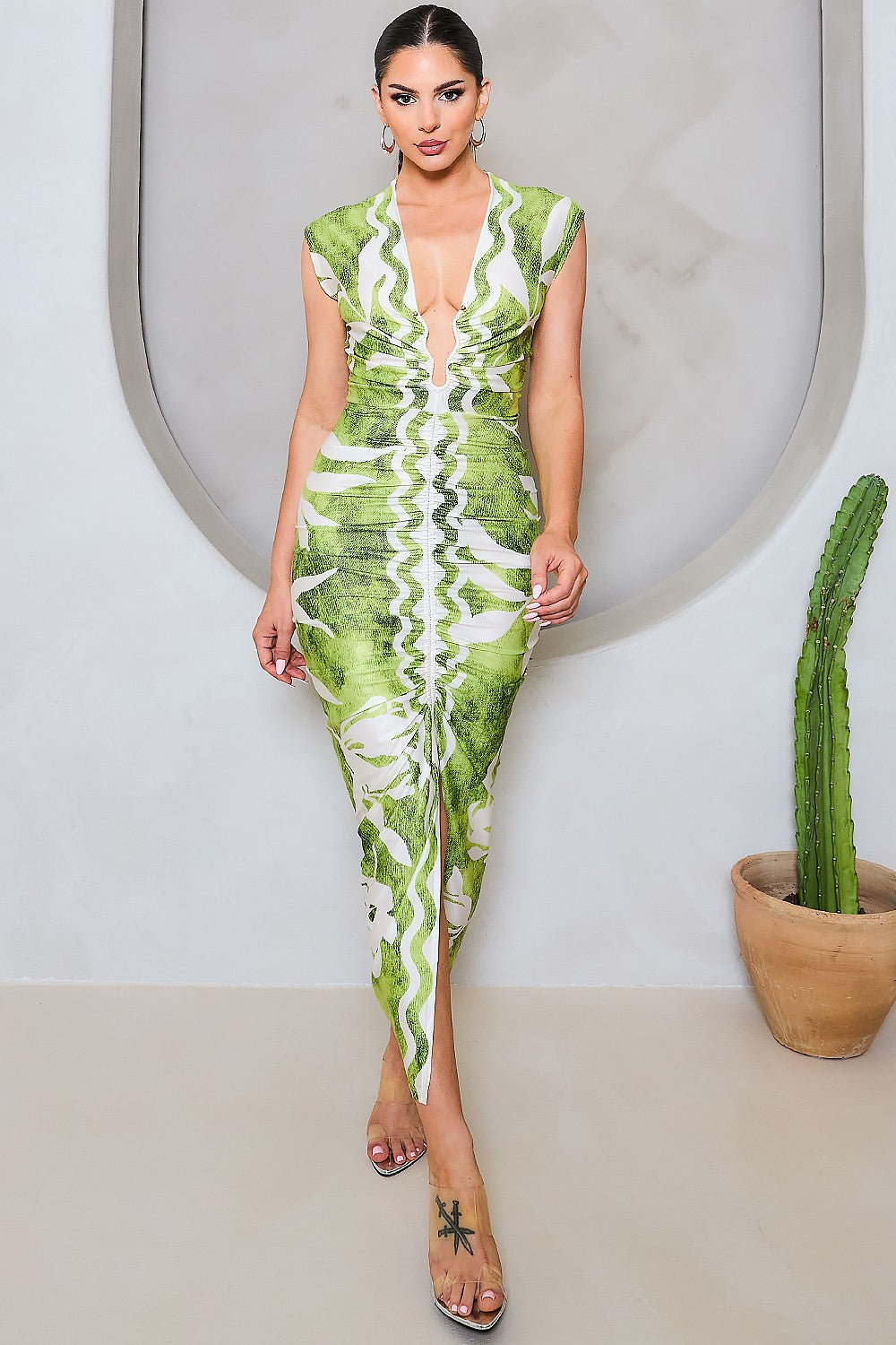 Green Goddess Dress