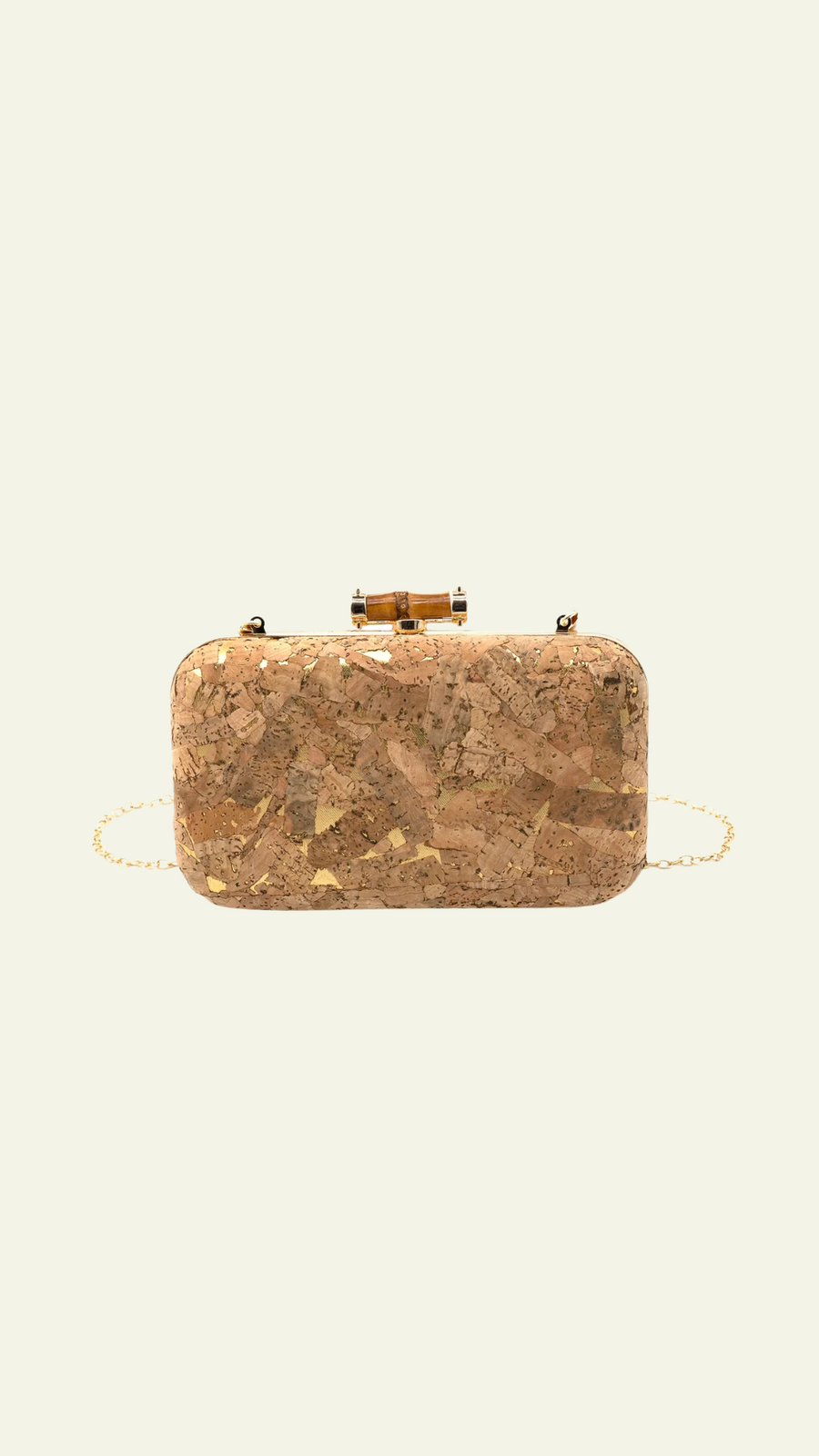 Cork Gold Bag