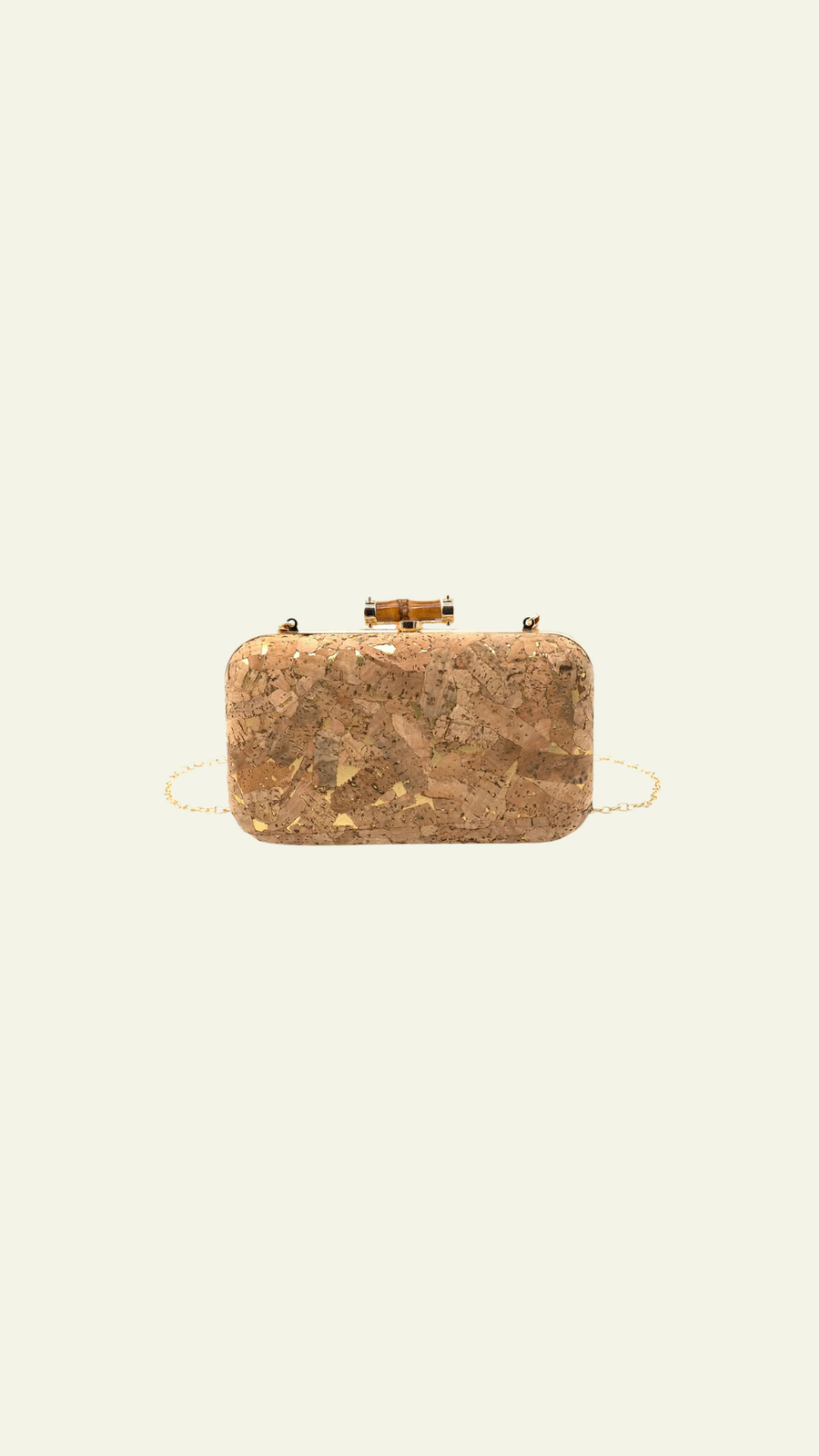 Cork Gold Bag