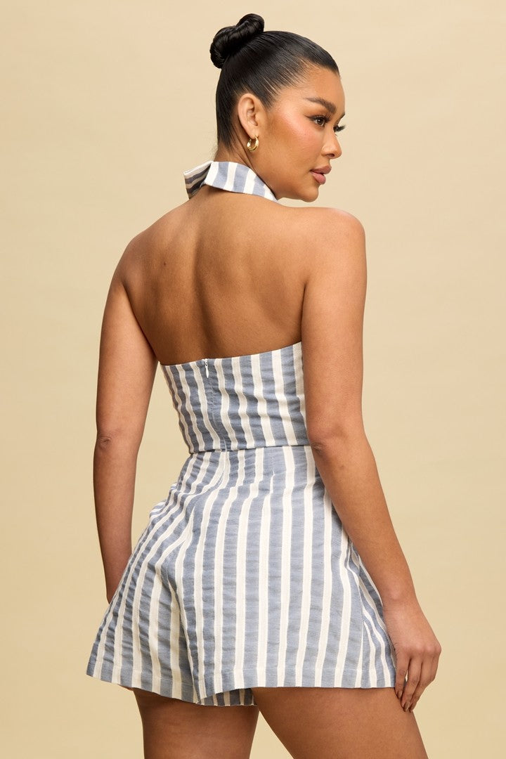 Nautical Stripes Romper