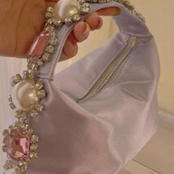 Gems Evening Bag (Silver)
