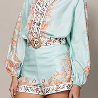 Paisley Printed Blouse