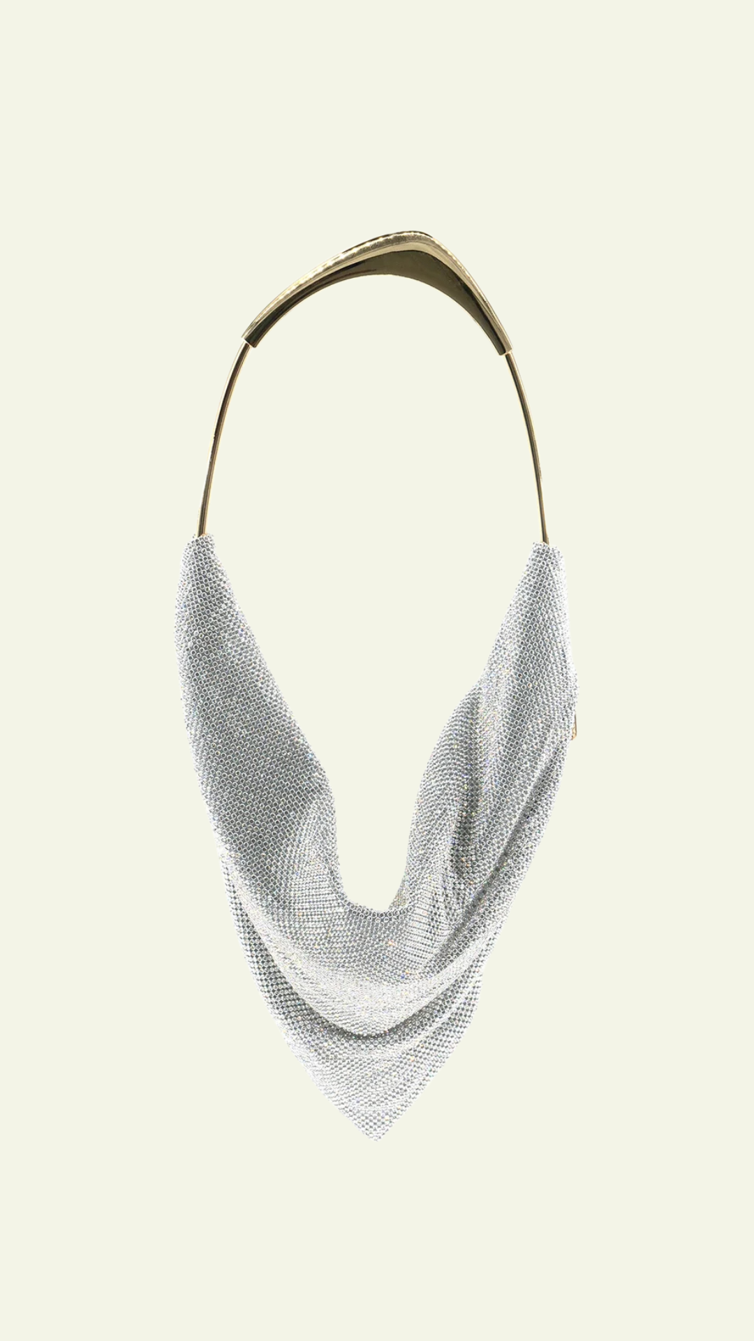 Modern Mesh Bag Silver