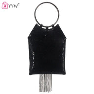 Shiny Tassels Evening Bag