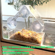 Acrylic Window Bird Feeder