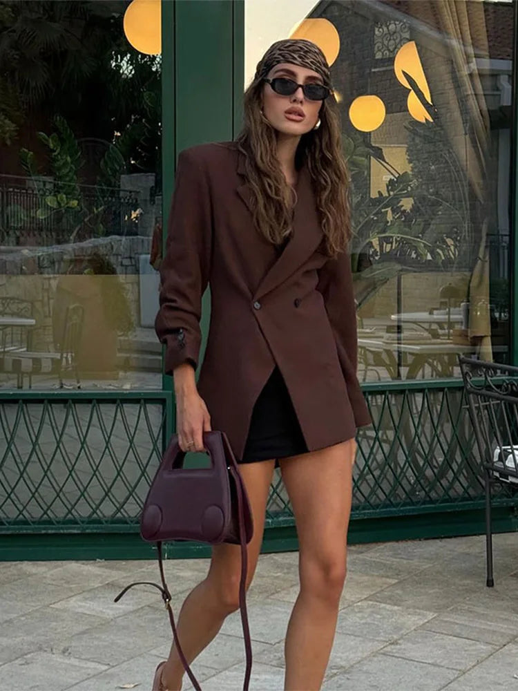 Outerwear Blazer Coat