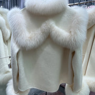 Wool Winter Fur Coat