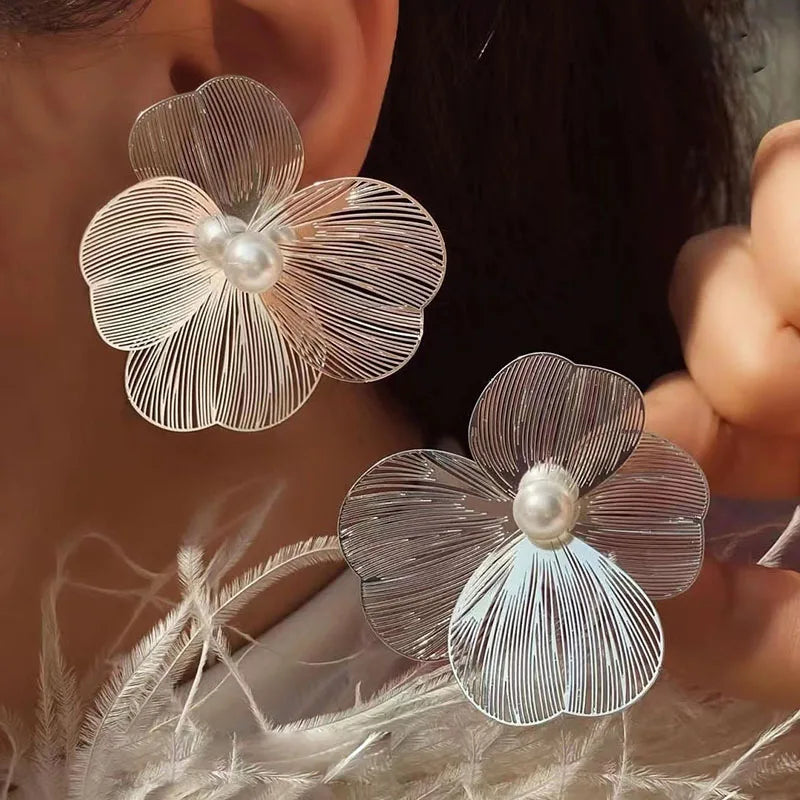 Fashion Forward Flower Earrings