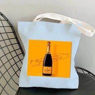 Veuve Canvas Shopping Bag