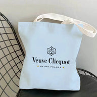 Veuve Canvas Shopping Bag