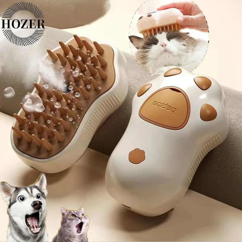 3 in 1 Pet Steam Brush