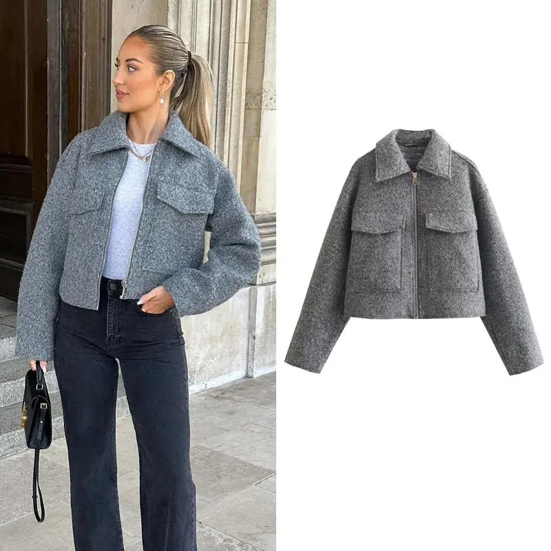 Tweed Cropped Jacket