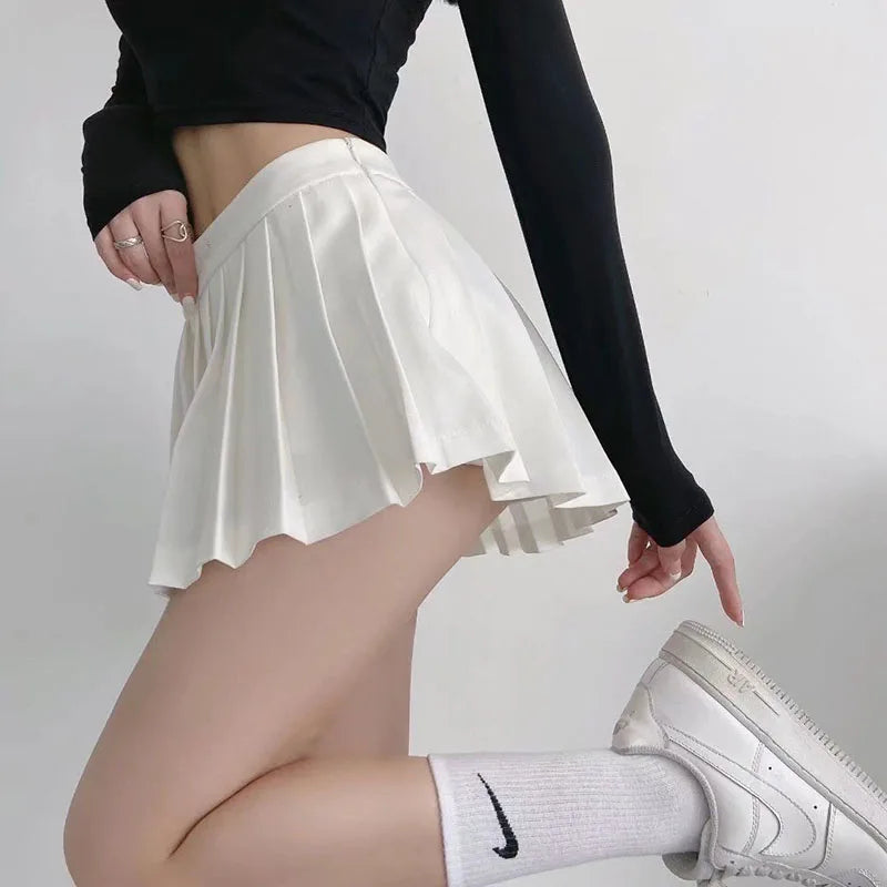 Pleated Skort