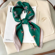 Luxury Horse Print Scarf