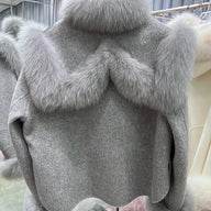 Wool Winter Fur Coat