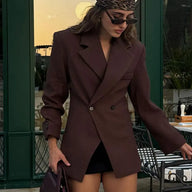 Outerwear Blazer Coat