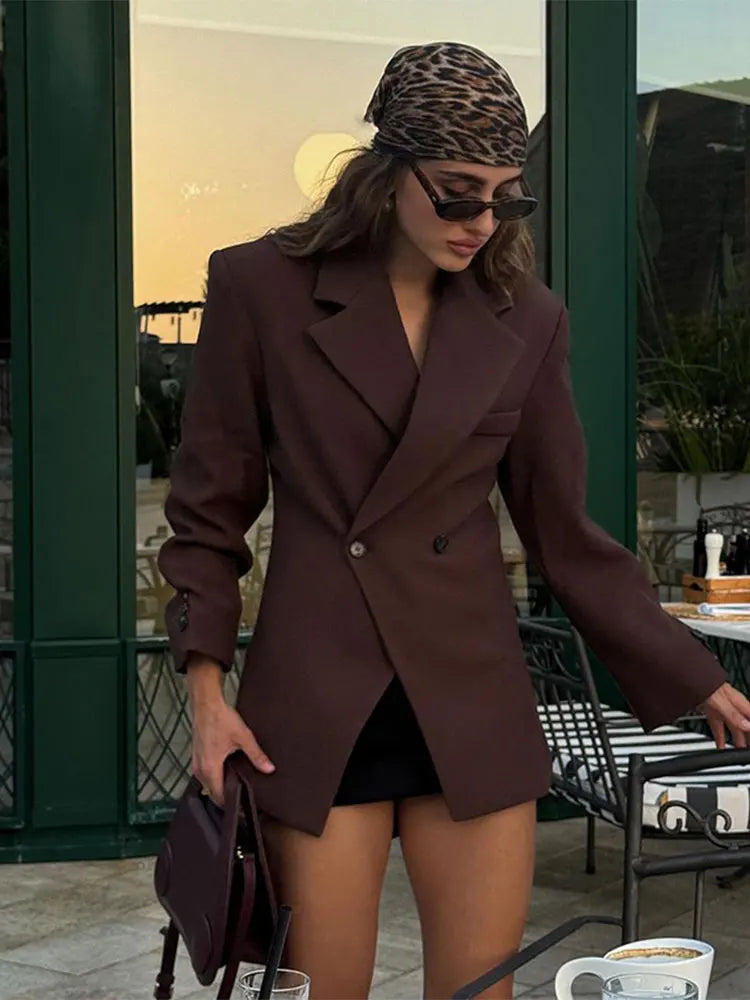 Outerwear Blazer Coat