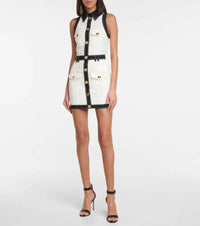 Denim Nautical Mini Dress