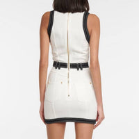 Denim Nautical Mini Dress